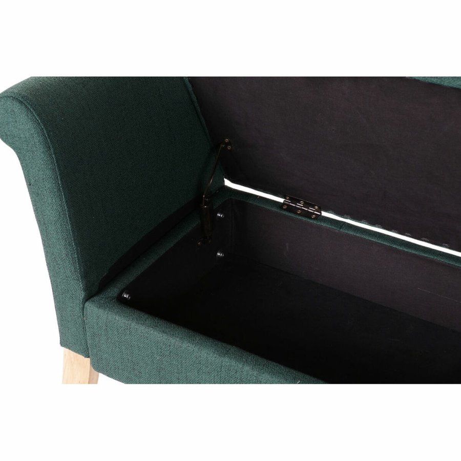 Stol DKD Home Decor 8424001795512 Natur Tr Polyester Grn (130 x 44 x 69 cm) #5