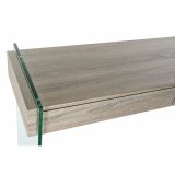 Sofabord DKD Home Decor Gennemsigtig Natur Tr Krystal Tr MDF 120 x 40 x 76 cm #3