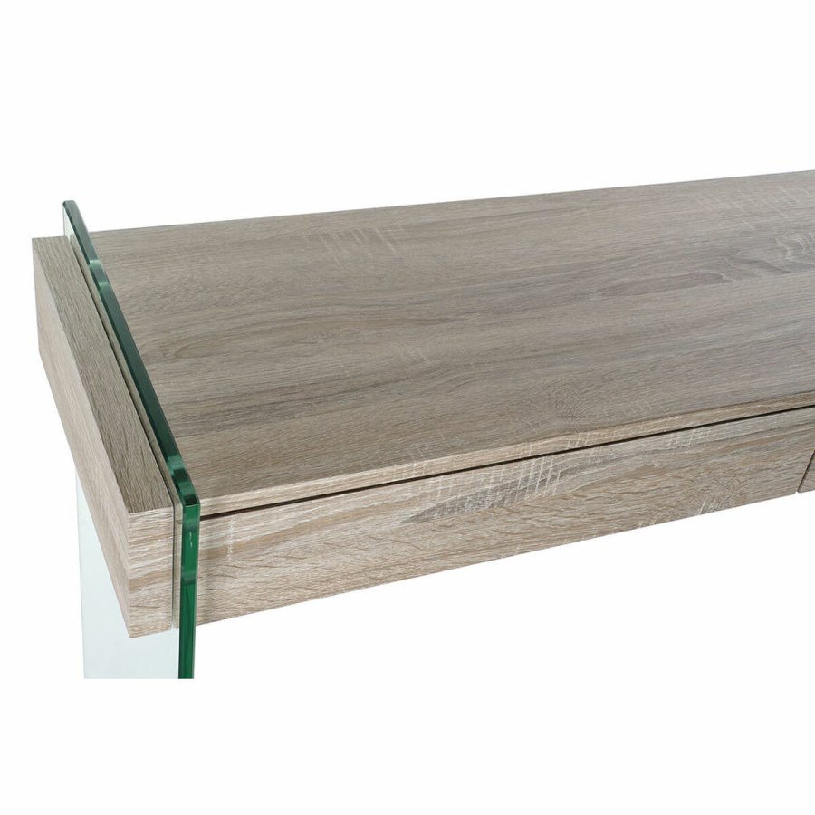 Sofabord DKD Home Decor Gennemsigtig Natur Tr Krystal Tr MDF 120 x 40 x 76 cm #3