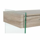 Sofabord DKD Home Decor Gennemsigtig Natur Tr Krystal Tr MDF 120 x 40 x 76 cm #4