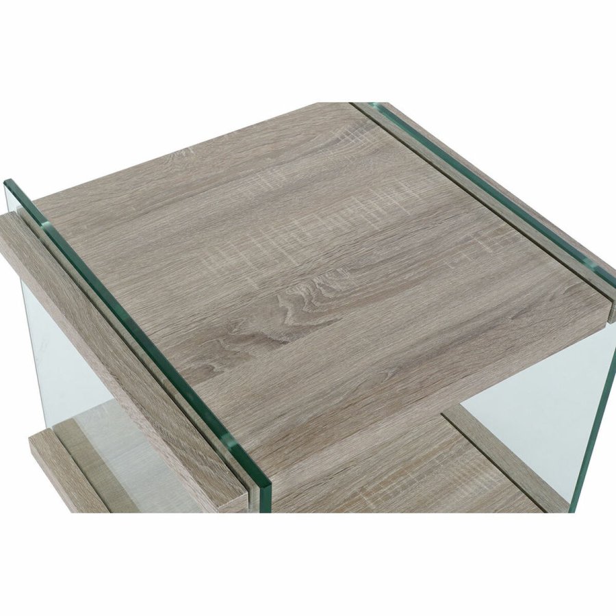 Natbord DKD Home Decor Krystal Tr MDF (50 x 50 x 49 cm) #5