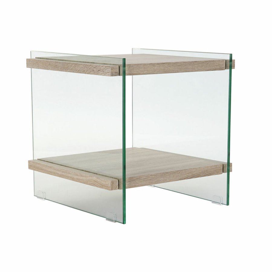 Natbord DKD Home Decor Krystal Tr MDF (50 x 50 x 49 cm) #1