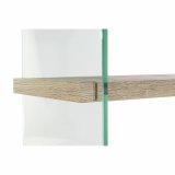 Hylder DKD Home Decor 90 x 35 x 180 cm Krystal Natur Tr Gennemsigtig Tr MDF #4