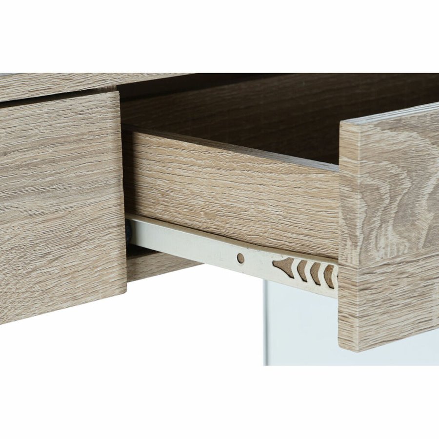 Hylder DKD Home Decor 90 x 35 x 180 cm Krystal Natur Tr Gennemsigtig Tr MDF #2