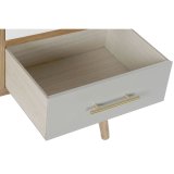 mbler DKD Home Decor Gr Fldefarvet Metal Paulonia tr (90 x 34 x 66.5 cm) #5