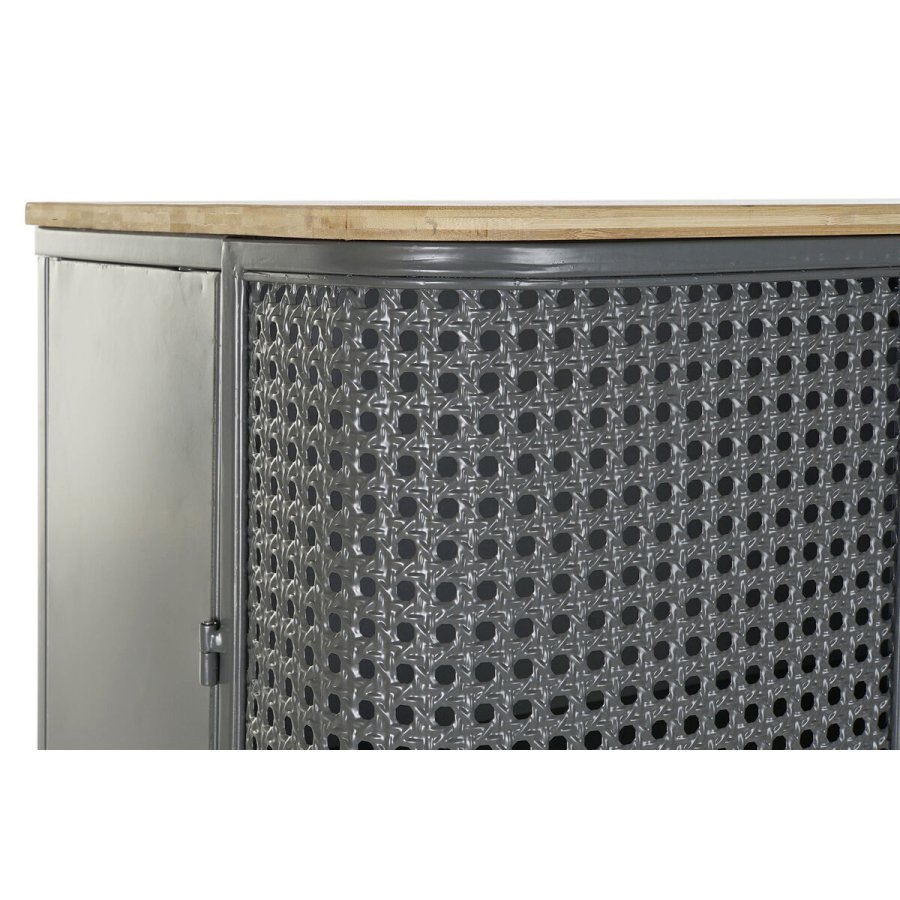 Hylder DKD Home Decor Natur Gr Metal Tr 2 Hylder (79 x 39 x 133 cm) #2