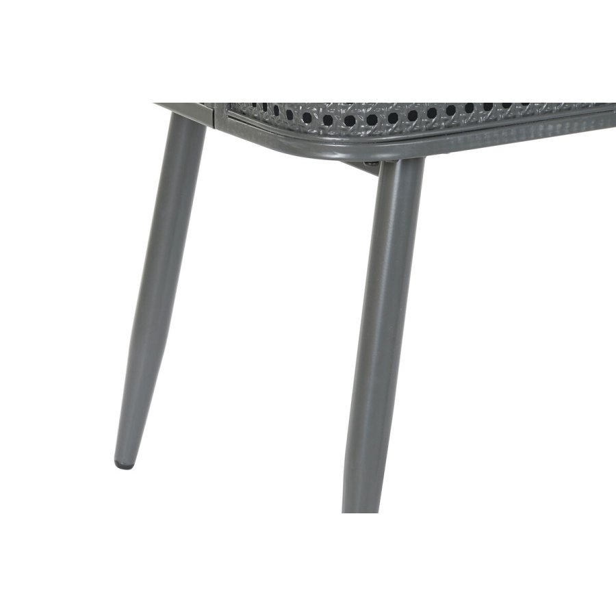 Hylder DKD Home Decor Natur Gr Metal Tr 2 Hylder (79 x 39 x 133 cm) #3