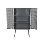 Hylder DKD Home Decor Natur Gr Metal Tr 2 Hylder (79 x 39 x 133 cm) #4