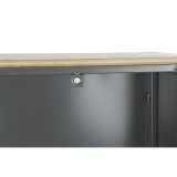 Hylder DKD Home Decor Natur Gr Metal Tr 2 Hylder (79 x 39 x 133 cm) #5