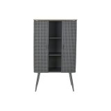 Hylder DKD Home Decor Natur Gr Metal Tr 2 Hylder (79 x 39 x 133 cm) #6
