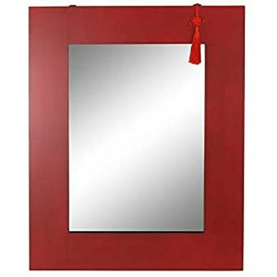 Vgspejl DKD Home Decor Sort Rd Orientalsk 70 x 2 x 90 cm #13