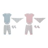 Gaves�t til baby DKD Home Decor Bomuld (2 pcs) #1