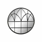 Vgspejl DKD Home Decor Sort Moderne 76 x 4 x 76 cm #1