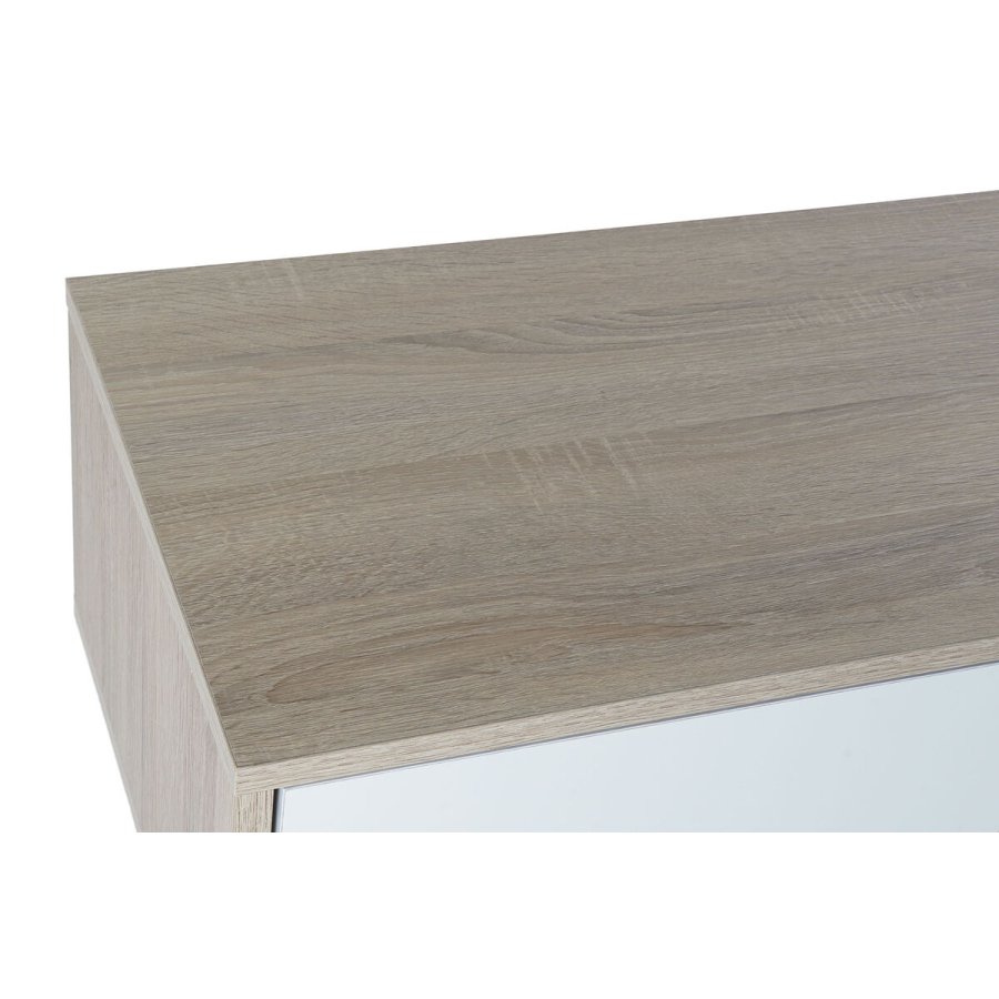 mbler DKD Home Decor Hvid Metal Tr MDF (160 x 40 x 50 cm) #2