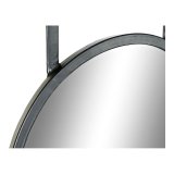 Vgspejl DKD Home Decor Sort Metal Gran Spejl (80 x 15 x 20 cm) #5