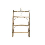 Hylder DKD Home Decor Natur Spanskrr Bambus 3 Hylder (62 x 15 x 103 cm) #4