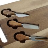 Skrebrt DKD Home Decor 42 x 25 x 2,2 cm Natur Akacie #7