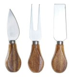 Skrebrt DKD Home Decor 42 x 25 x 2,2 cm Natur Akacie #4