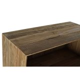 Hylder DKD Home Decor Krystal Natur Genbrugt Tr 4 Hylder (90 x 40 x 160 cm) #2