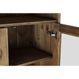 Hylder DKD Home Decor Krystal Natur Genbrugt Tr 4 Hylder (90 x 40 x 160 cm) #6