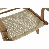 Lnestol DKD Home Decor MB-182316 Natur Lys brun Teak 69 x 78 x 68 cm #2