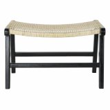 Stol DKD Home Decor 8424001823192 65 x 47 x 40 cm Natur Teak Sort #1