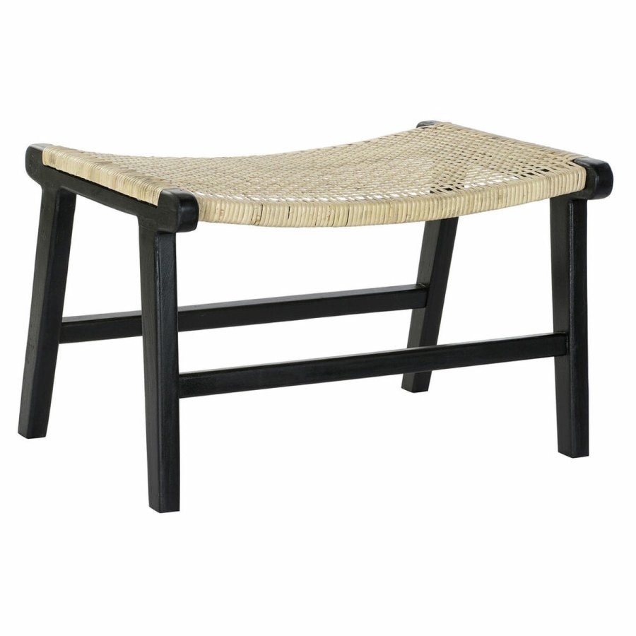 Stol DKD Home Decor 8424001823192 65 x 47 x 40 cm Natur Teak Sort #5