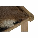Stol DKD Home Decor 8424001823215 Brun Multifarvet Natur Teak 65 x 47 x 42 cm #9