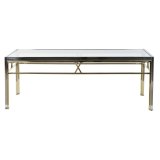 Sofabord DKD Home Decor Krystal Stl Slv (110 x 60 x 40 cm) #5