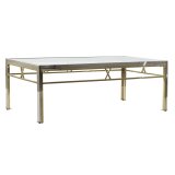 Sofabord DKD Home Decor Krystal Stl Slv (110 x 60 x 40 cm) #1