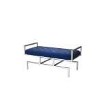 Stol DKD Home Decor   Bl Polyester Stl (97 x 44 x 46 cm) #1