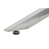 Sofabord DKD Home Decor Slvfarvet Marmor Stl Plastik 130 x 80 x 45 cm #5