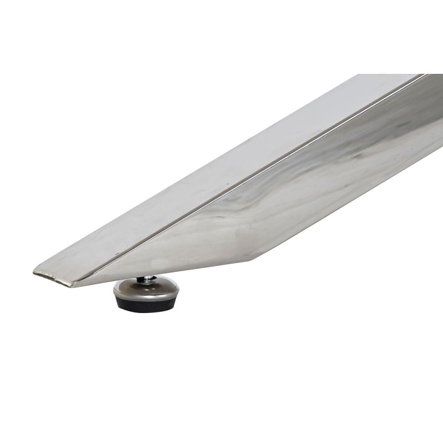 Sofabord DKD Home Decor Slvfarvet Marmor Stl Plastik 130 x 80 x 45 cm #5