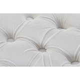 Fodsttte DKD Home Decor Hvid Polyester Tr MDF (78 x 78 x 40 cm) #4