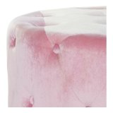 Fodsttte DKD Home Decor Pink Velvet Tr MDF Glam (2 pcs) #3