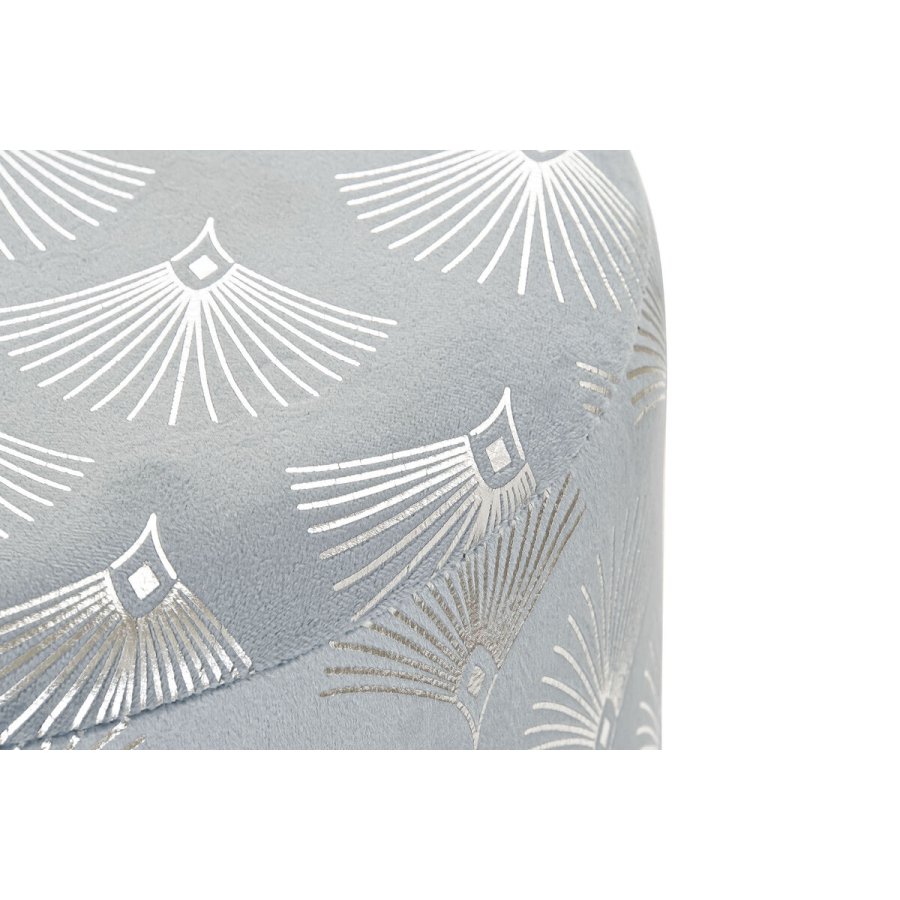 Fodsttte DKD Home Decor Bl Polyester Metal Gylden (35 x 35 x 43 cm) #4