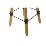 Sofabord DKD Home Decor 8424001831456 60 x 60 x 105 cm Natur Sort Metal Tr #3