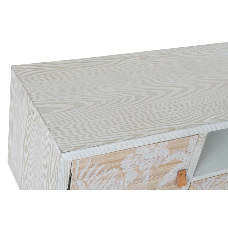 mbler DKD Home Decor Hvid Tr Bambus (140 x 40 x 51 cm) #6