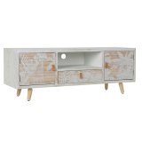 mbler DKD Home Decor Hvid Tr Bambus (140 x 40 x 51 cm) #1