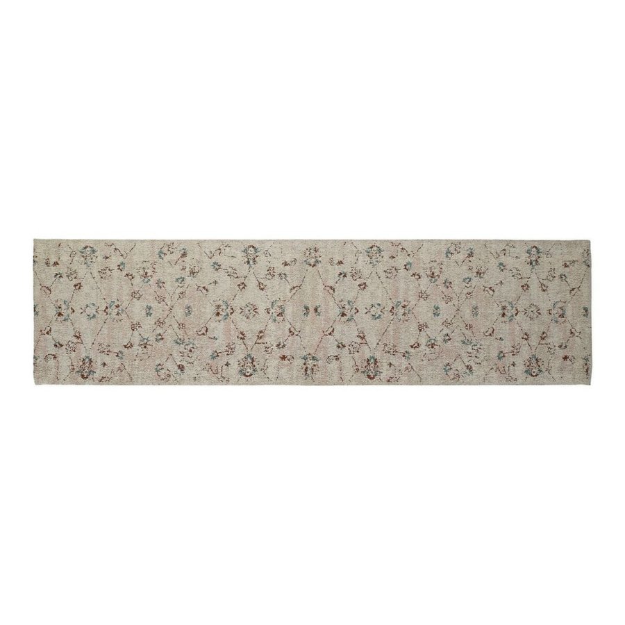 Tppe DKD Home Decor Beige Bomuld (60 x 240 x 1 cm) #1