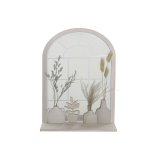 Vgspejl DKD Home Decor Beige Vase Cottage 35 x 10 x 50 cm #1