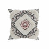 Pude DKD Home Decor 8424001833795 Hvid Sort Firkantet Kolonistil 45 x 10 x 45 cm #1