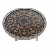 Sofabord DKD Home Decor Natur Sort 40 x 40 x 41 cm Tr MDF #2