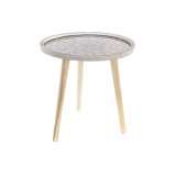 Sofabord DKD Home Decor Natur Sort 40 x 40 x 41 cm Tr MDF #1