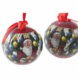 Julekugler DKD Home Decor Julemanden PVC (7 pcs) (7.5 x 7.5 x 12 cm) #9