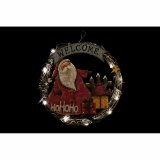Julepynt DKD Home Decor Tr Tov Julemanden (2 pcs) (31 x 4 x 30 cm) #5