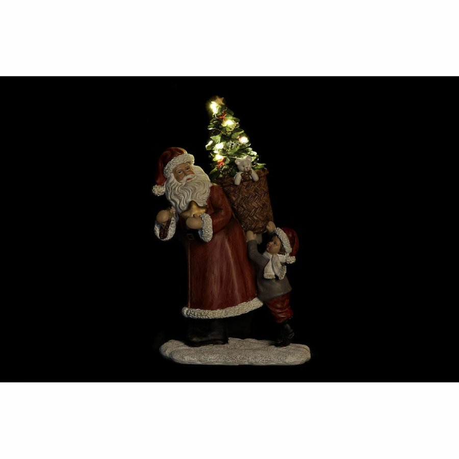 Dekorativ figur DKD Home Decor Julemanden Harpiks (15 x 11 x 27 cm) #5
