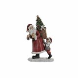 Dekorativ figur DKD Home Decor Julemanden Harpiks (15 x 11 x 27 cm) #1