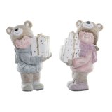 Julepynt DKD Home Decor Harpiks Drenge (25 x 16 x 38 cm) (2 enheder) #1