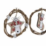 Julepynt DKD Home Decor Tr (3 pcs) (14 x 1 x 18 cm) #5